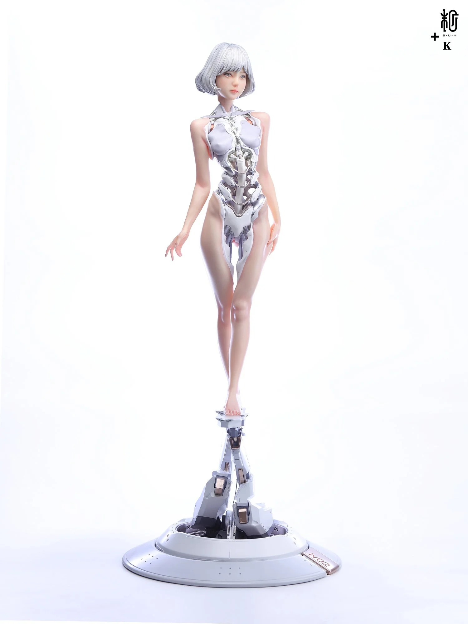 志人 / 夢境 melted mannequin ver 限定CD-R Manas Cyberpunk Android art toy limited edition by MANAS SUM — S+U+M